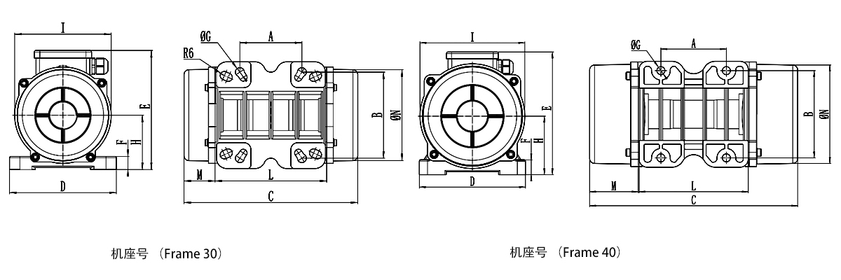 30、40機座 30、40機座