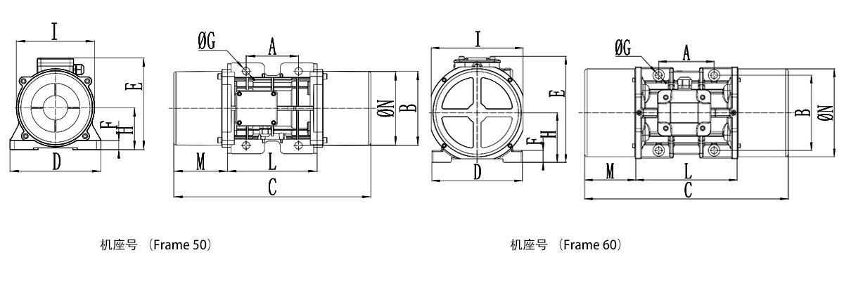 50、60機座 50、60機座